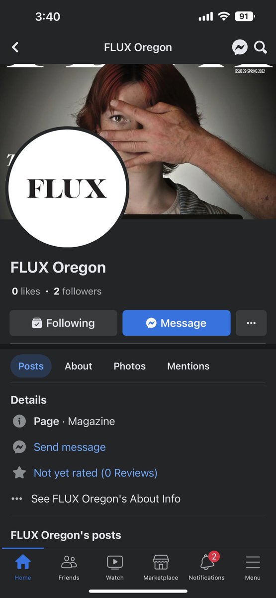 Flux Magazine tweet media
