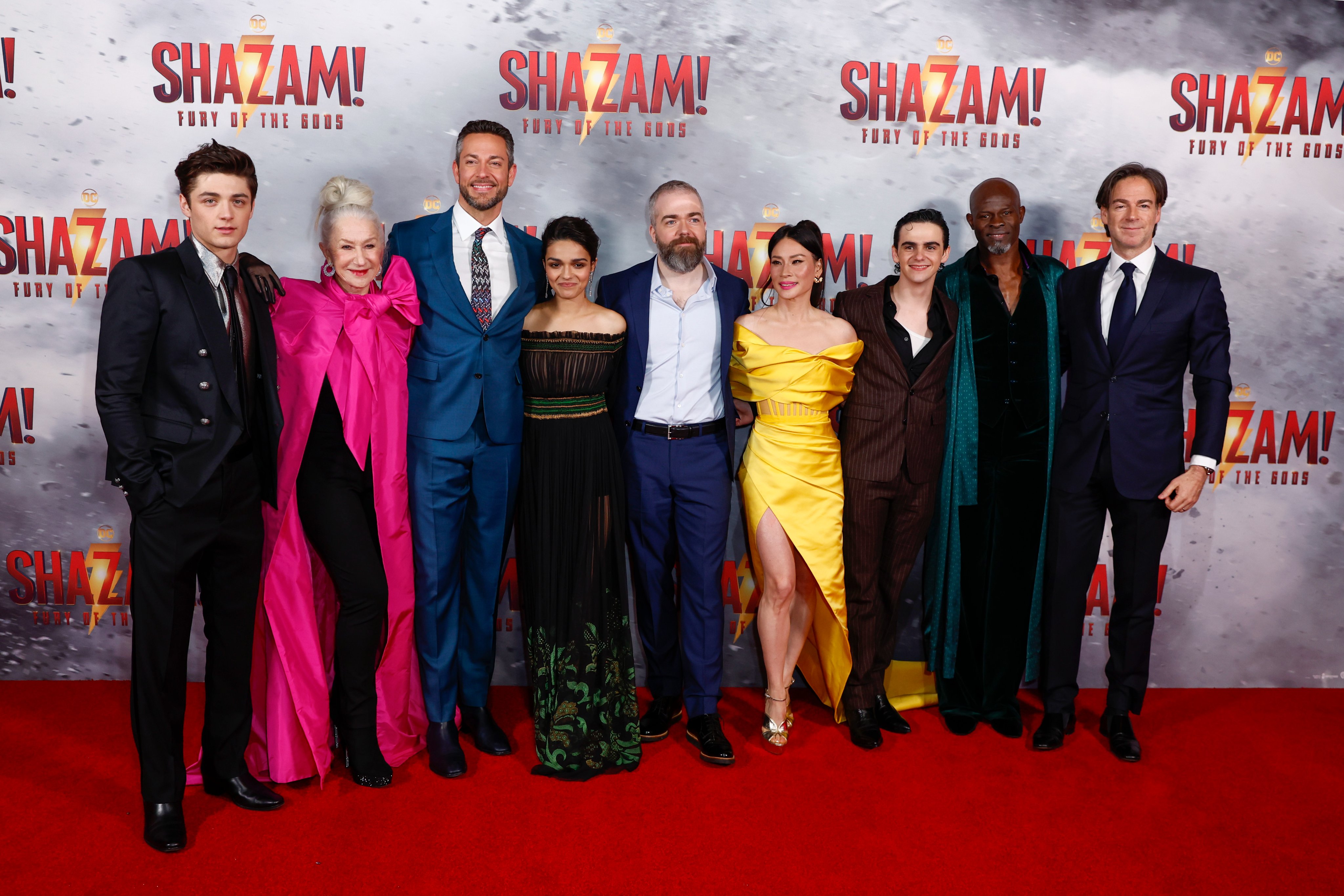 Shazam! Fury of the Gods on X: Our cast is setting the London red