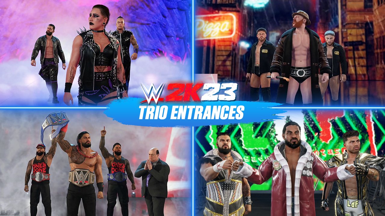 SmackTalks on Twitter "WWE 2K23 Tag Team Entrances The Bloodline