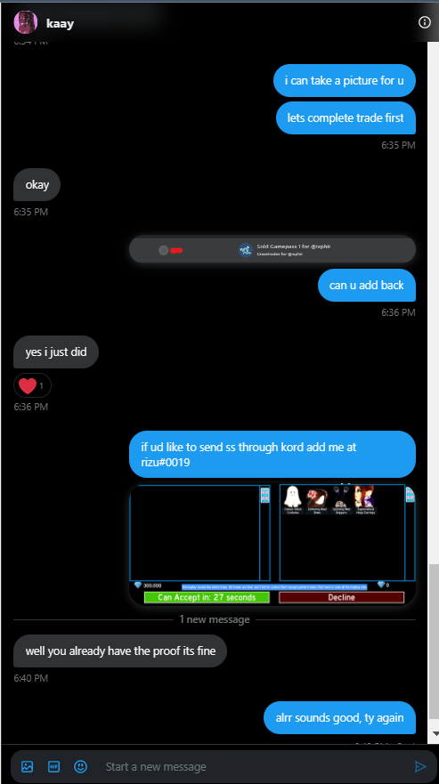 ixphii's tweet photo. @letstalkkaay thx for trusting + trading 
would love to trade again, recommended 🌸 https://t.co/1rXBbGEdER