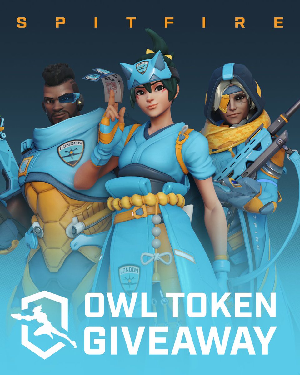 🥺OWL TOKEN GIVEAWAY🥺

Spitfire has given me 300 OWL Tokens to give to 6 of our awesome fans to grab the new Spitfire skins and Bundles!

follow <a href="/SparkR_OW/">SparkR</a> and <a href="/Spitfire/">London Spitfire</a>
 
RT &amp; Like this tweet ♥️
Ends 15/03 🫣
