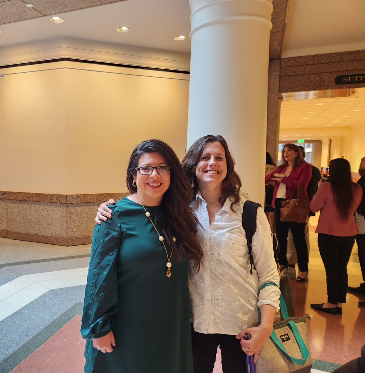 RepMaryGonzalez's tweet photo. #HB140 had a hearing today and it gave me the opportunity to meet Hayley Broadway, a person who is deaf-blind. Hayley, like 2,500 other Texans, encounters obstacles to her everyday life. Having co-navigation services would help Hayley and others live life independently. #txlege https://t.co/itFno62HIu