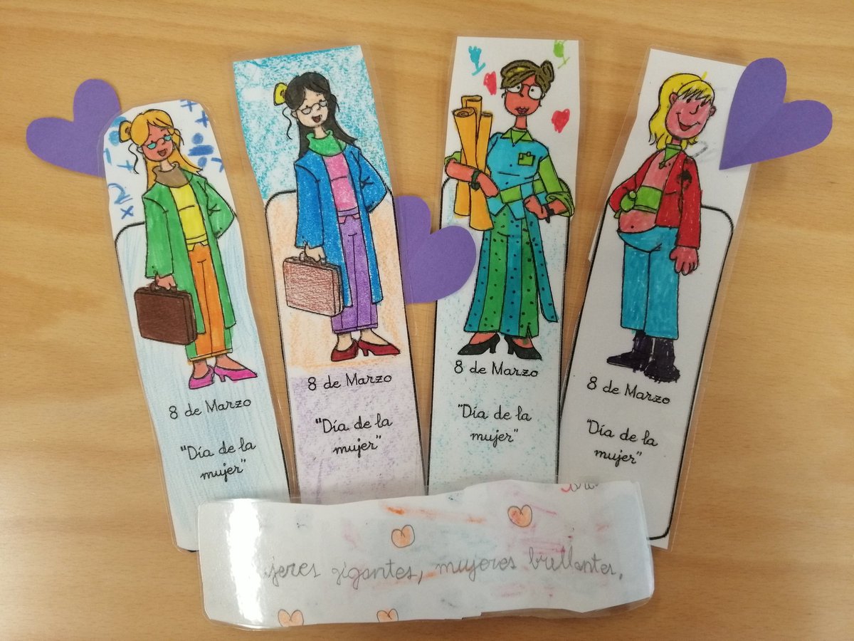marcarvajalj's tweet photo. Mujeres gigantes, mujeres brillantes en Ceip Carmen de Burgos. Semana de actividades Día Internacional de la Mujer 8M💜. #mujeresxbandera #8M2023 #MujeresHaciendoHistoria #DiaInternacionalDeLaMujer https://t.co/QoYHKwPH34