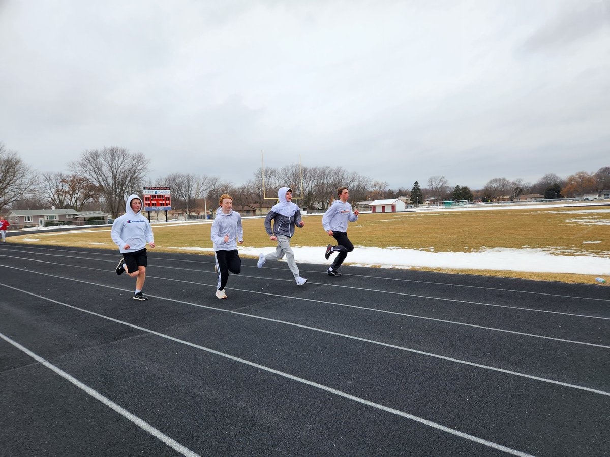 Vermillion TF & CC (@vhstrackfieldcc) on Twitter photo First day on the track! Week 2. Please make the blizzard skip us! #gotanagers First day on the track! Week 2. Please make the blizzard skip us! #gotanagers