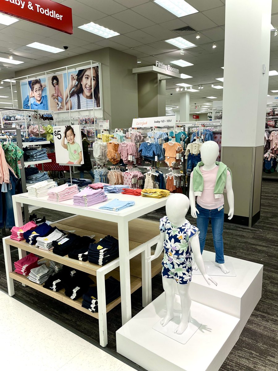 espetgt's tweet photo. Our NIT section is refreshed for Spring ✨ #Target #T3356 #CatandJack #TargetStyle #JustOneYou #Carters 👶🏻 https://t.co/SdY00iTUkM