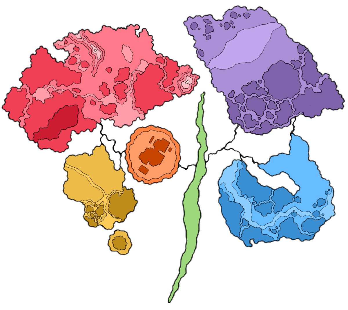 geekinmysweets's tweet photo. Phi'tet #dndworld #homebrew #homebrewworld #map #CLIPSTUDIOPAINT #DigitalArtist #digitalartwork https://t.co/o1BkfMsG8v