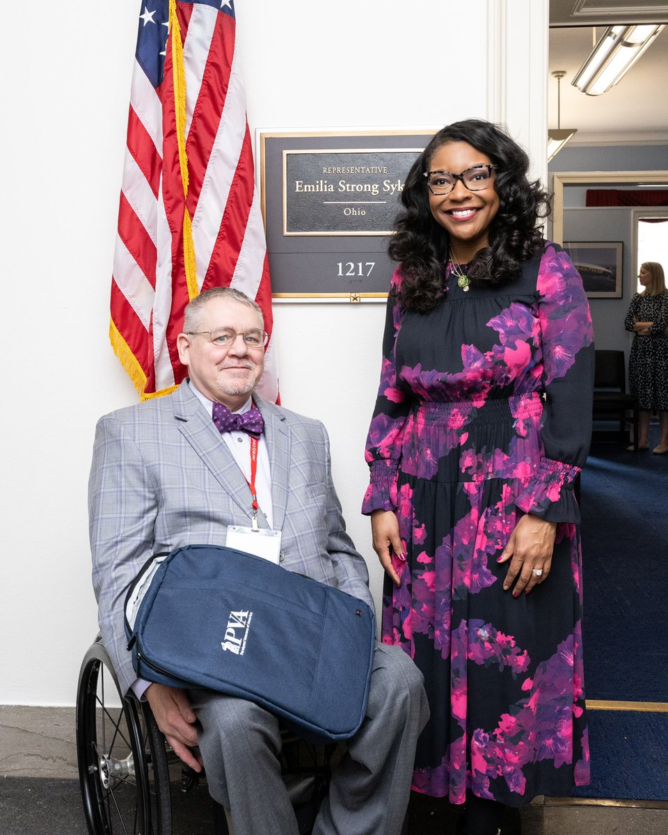 Thank you, @pva1946 for meeting with me to talk about national and local veterans issues, including here in #OH13. While we can never fully repay our servicemembers, we owe it to them to improve benefits, and expand access to quality health care for them and their families.