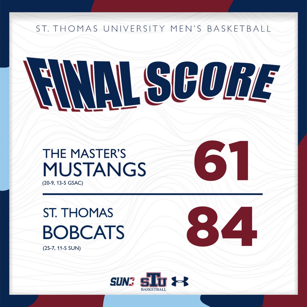 🚨 THE BOBCATS ADVANCE! 🚨

PTS - Mulbah (26)
REB - Thrower (11)
AST - Rogers (4)

#HoopAndLive // #STUHoops