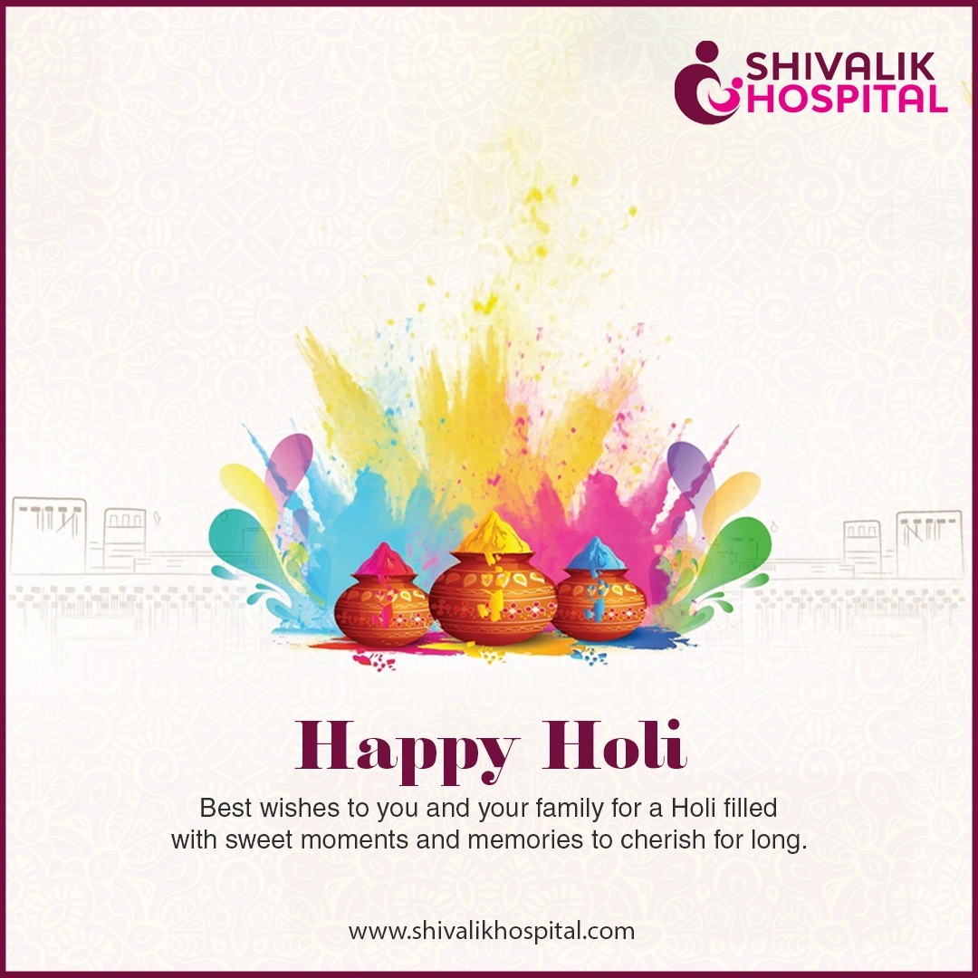 Wishing you a bright and colorful Holi full of laughter and happiness. Have a wonderful time with your family and friends!
Happy Holi.

#shivalikhospital #happyholi #holi #holifestival #festival #fagun #colors #trending #shivalikhospital #shivalikhospitalinnoida #hospitalinnoida