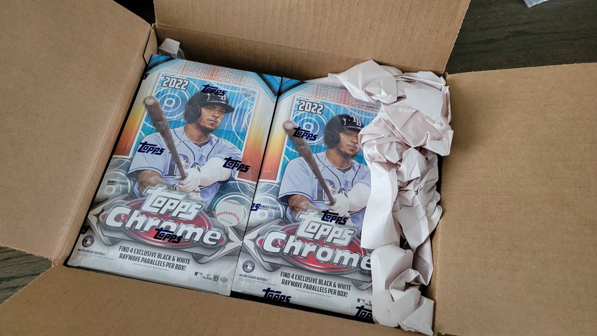 Do you want to win a box of Topps Chrome Sonic?  Me neither, but one of you will.