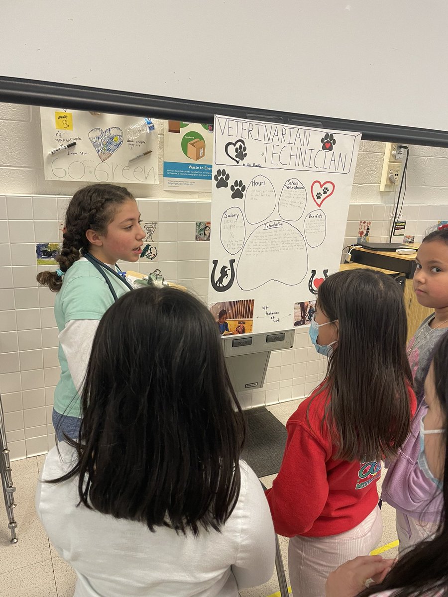 Our 6th graders practiced their communication skills at the first annual Freedom Hill job fair. Each sixth grader researched a different career and got to share with parents and the FH community! #fhhighlights <a href="/FCPSR2/">FCPS Region 2</a> <a href="/fcpsnews/">Fairfax Schools 🌟</a>