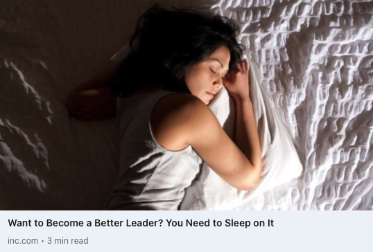 aliabramovitz's tweet photo. Excited to see our research in @Inc! Check it out for a quick summary of how sleep leadership impacts businesses and a key finding that employee collaboration improved by 55% when using @ChorusSleep. https://t.co/CdhHnlHYTl https://t.co/0jYiRVxXKO
