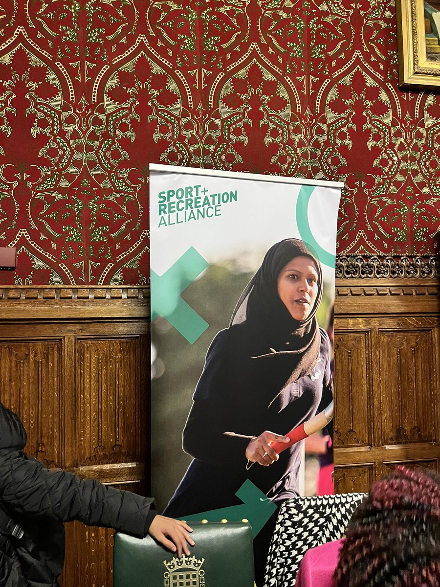 Great to be in a packed room today for the All Party Parliamentary Group for Sport focussing on women in sport. Loved (as always) hearing from the passionate Kim Leadbetter and amazing to listen to some of the young women and inspirational leaders #EmbraceEquity <a href="/RoundersEngland/">Rounders England</a>