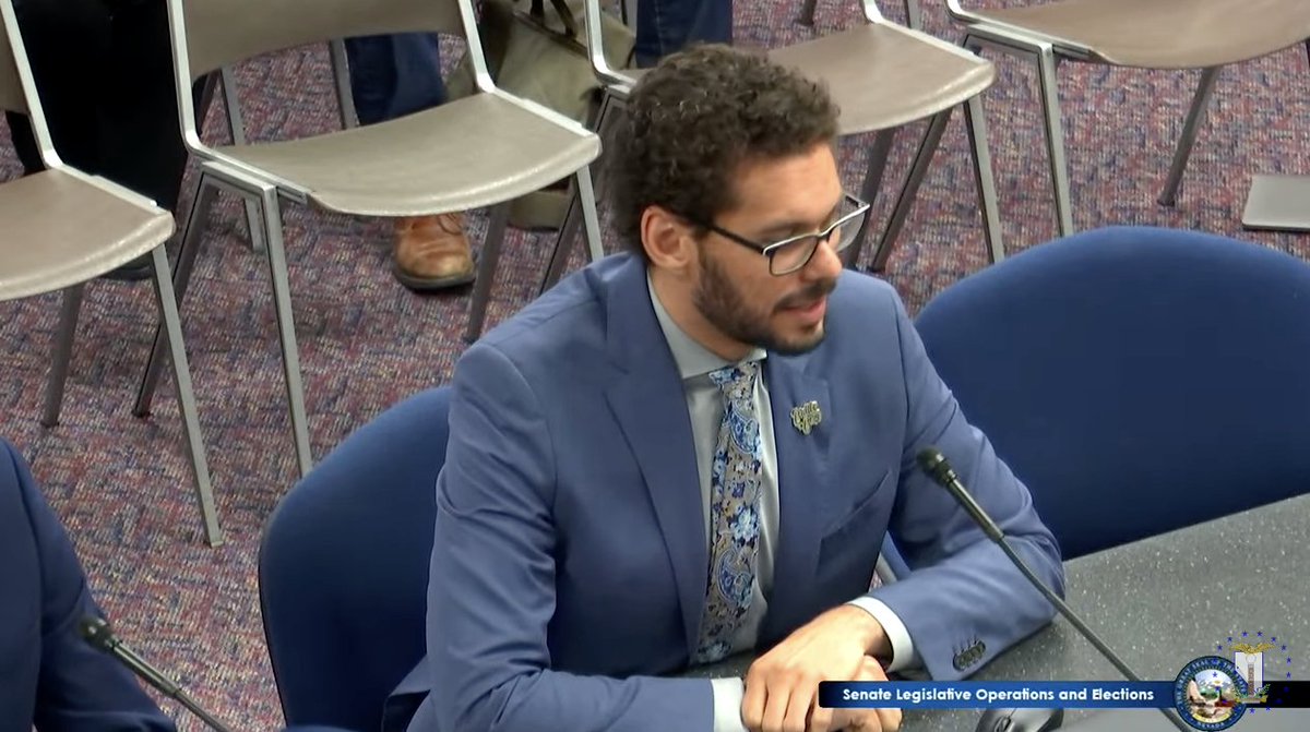 BattleBornProg's tweet photo. 🚨 HAPPENING NOW: Assemblyman @HowardWattsNV is presenting #SB87 in Senate LegOps. TUNE IN!
🔗 https://t.co/eGueugUdGR https://t.co/mYmrTFEdcf