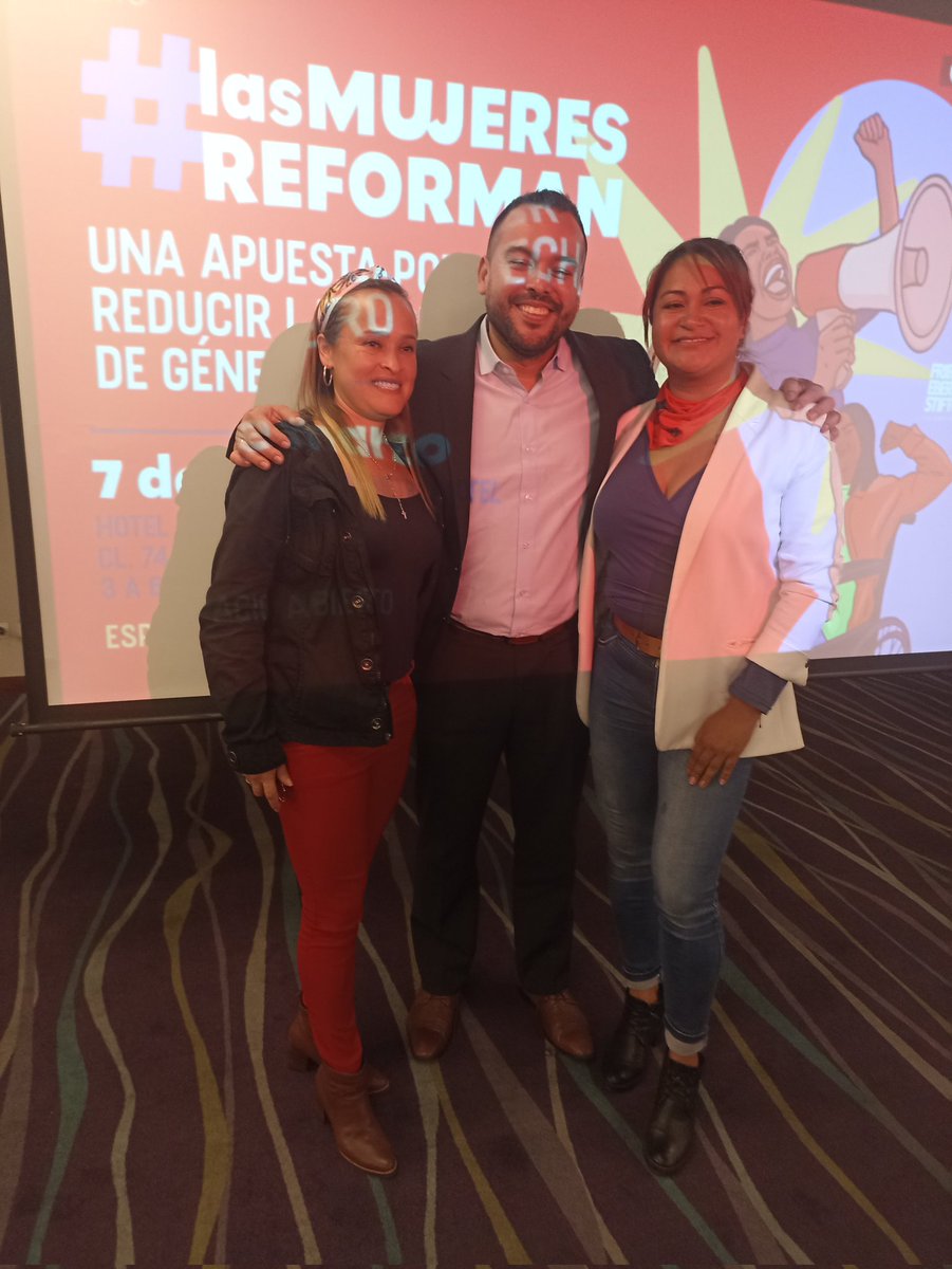 <a href="/PalmaEdwin/">Edwin Palma Egea</a> #LasMujeresReforman <a href="/SoyAnebre/">ANEBRE</a> <a href="/marcio_monzane/">Marcio Monzane 🇧🇷🇨🇴🇺🇾</a> <a href="/uniamericas/">UNI Américas</a> <a href="/uni_equal/">UNI Equal Opportunities</a> somos parte de la #ReformaLaboral