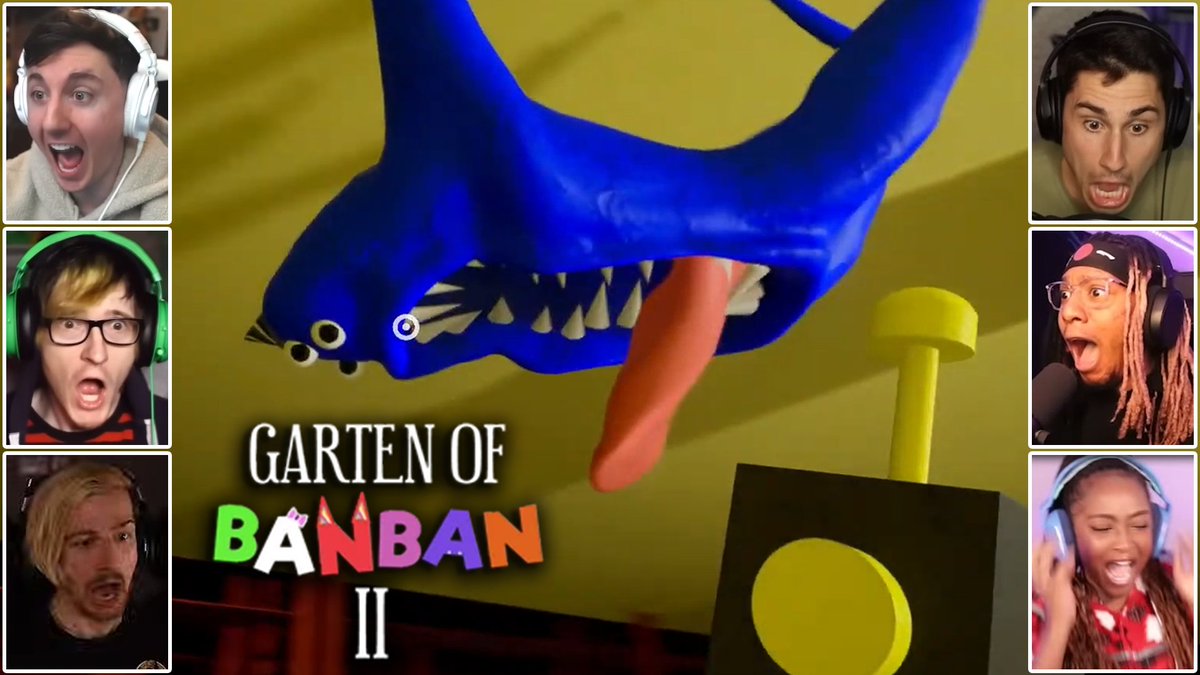 bleynar's tweet photo. Gamers React to Meeting with The Blue Monster NabNab in Garten of BanBan 2
https://t.co/D3FHzywkvG - @YouTube
#gartenofbanban2 #gartenofbanban #nabnab #reaction #gamersreact #gamersreaction #youtubersreaction #reactionsletsplayers #woland #wolandreact #react https://t.co/0JaI5ygzCK