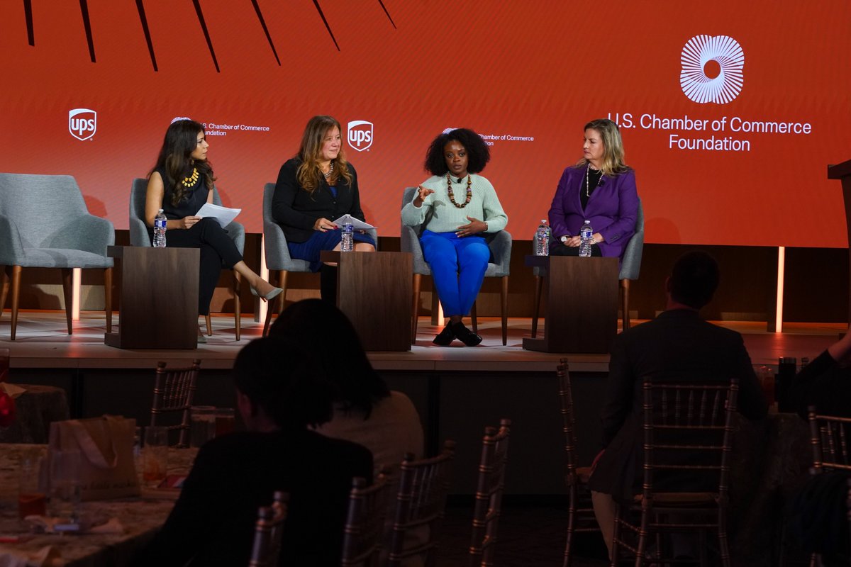 Access to capital is a major challenge for entrepreneurs &amp; cannot be solved alone. Thanks to our esteemed panelists including <a href="/ShamarukhM/">Shamarukh Mohiuddin</a>, <a href="/MariaLBoyce/">Maria Luisa Boyce</a>, <a href="/Nina_Oduro/">Nina Oduro</a>, &amp; more for sharing their experiences in collaboration to support women. #IWDForum #InternationalWomensDay