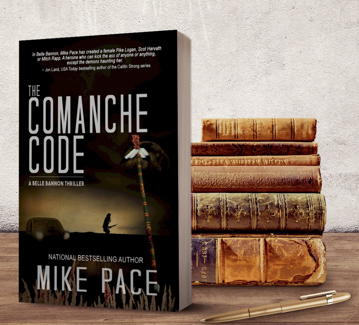 mikepacebooks's tweet photo. Cover reveal for new Belle Bannon thriller! Out very soon!! https://t.co/pZ9Hf3NmVN