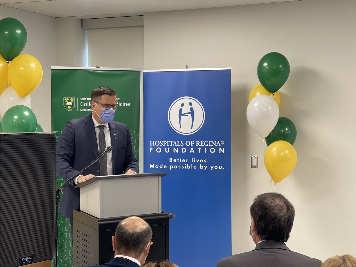 HRFdn's tweet photo. We are proud to announce the grand opening of the brand new Anatomy Training Lab and teaching area, located at Regina’s General Hospital, in partnership with the USask College of Medicine. The Foundation has committed $200,000 in matching funds towards this important initiative! https://t.co/KMTTFlJ09h