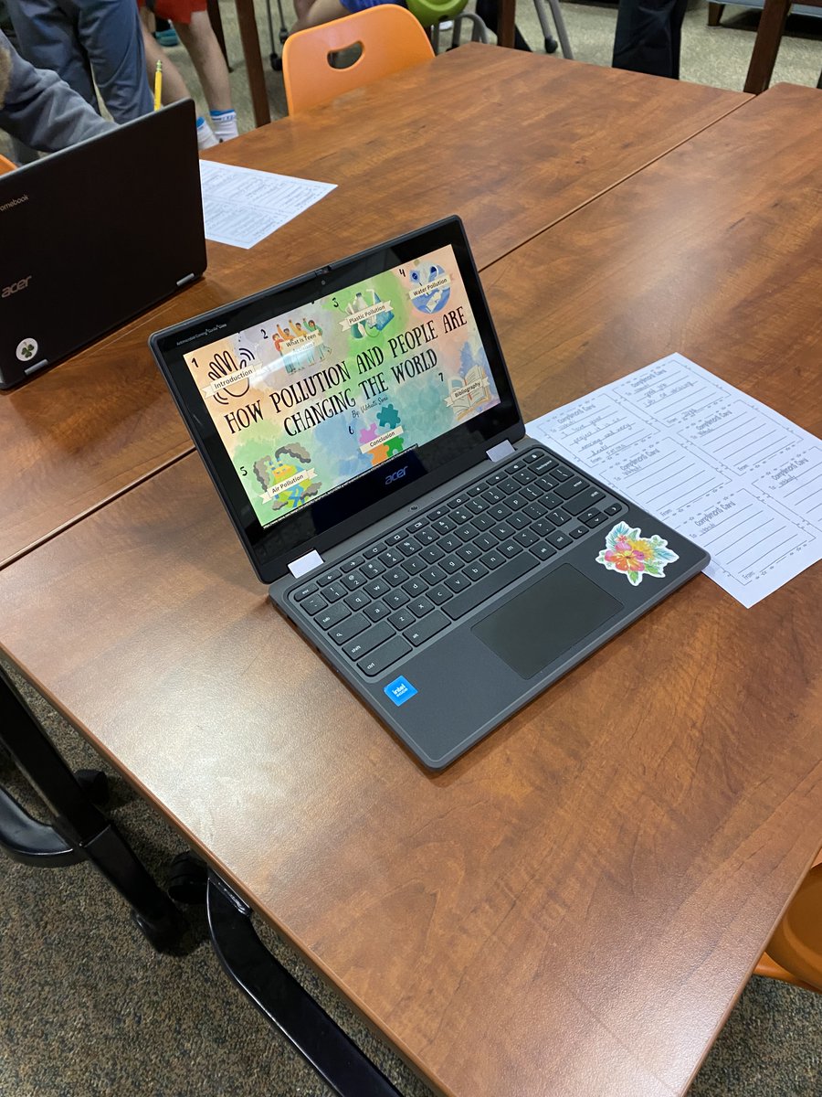 KarrerMS's tweet photo. Students in Mrs. Hull and Ms. O'Hara's 6th grade ELA classes showcased their informational writing projects to other teachers and students today, each receiving compliments for their hard work. Impressive stuff! #AlwaysGrowingDCS #BetterTogetherDCS https://t.co/IlBJS0SroE