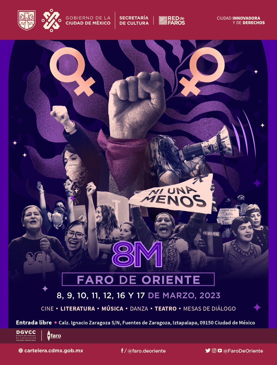 Gobierno de la Ciudad de México on Twitter "RT farodeoriente 💜¡Vivan