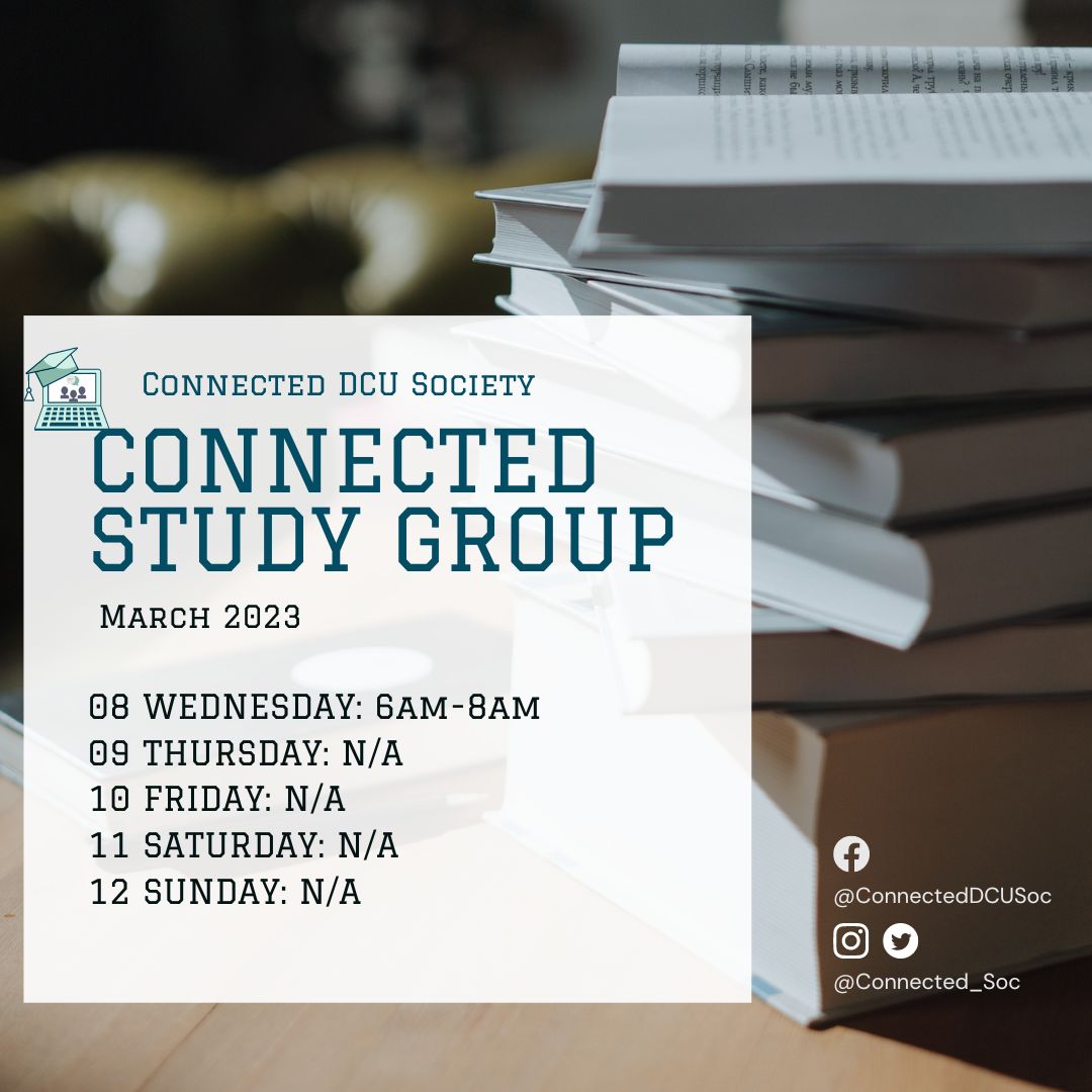 Connected DCU Society tweet media
