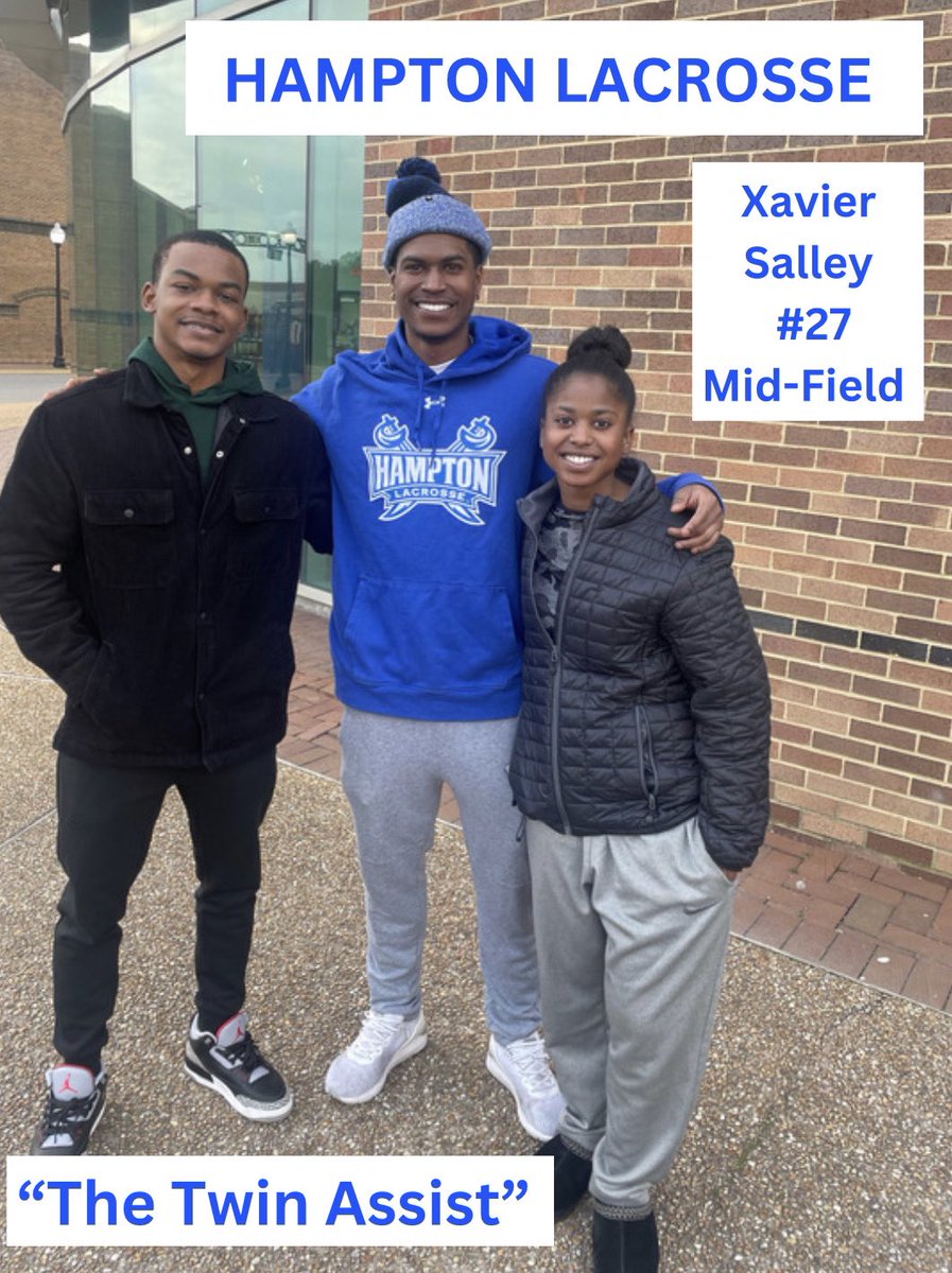 3rd year student Xavier Salley, also known as X on the field, has gone through his own journey with the sport facing many trials and tribulations 

Read more link below 💙

docs.google.com/file/d/1W64ac_…