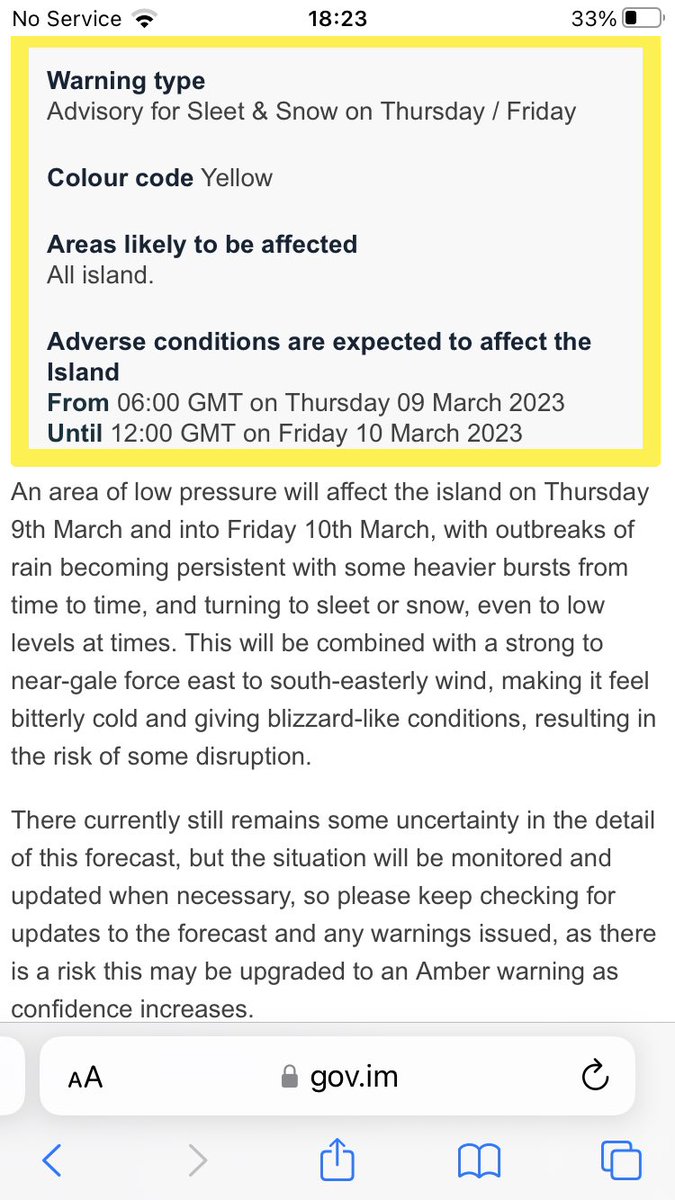 Calm before the storm? 
#isleofman #weatherwarning