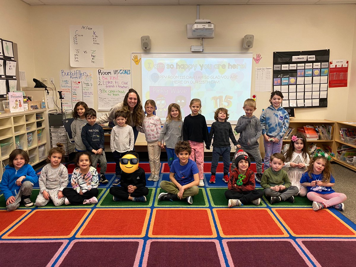 Happy #Room115 day!! I am so proud of all the learning and growing we have done together in 115 days!  This  is my why, and I am lucky for such a great bunch! #112leads <a href="/BraesideSch112/">Braeside Elementary School</a>  💜🤩