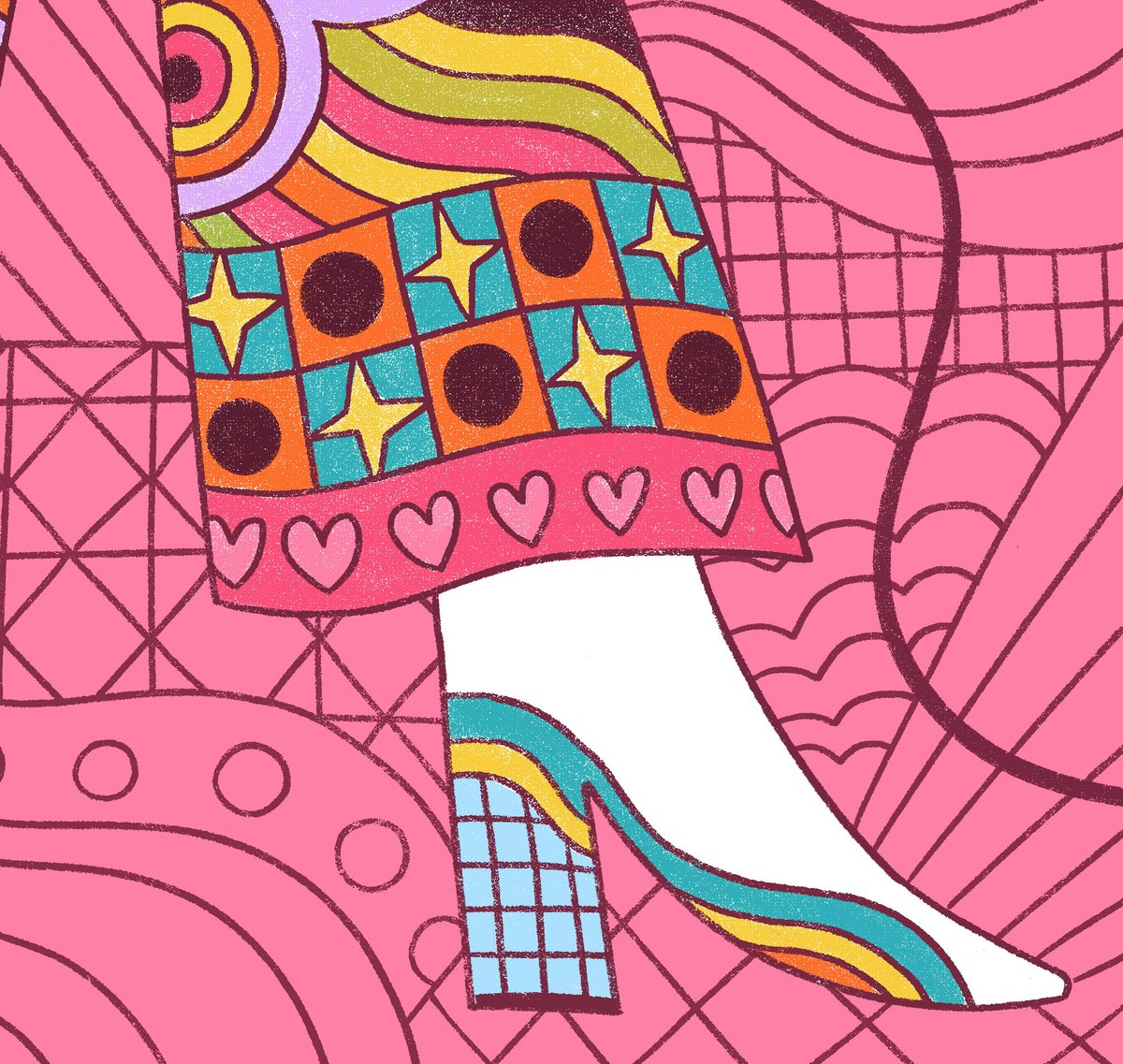 Maddyology's tweet photo. Thank you so much for the love on this -it means so much! 🌷 Here's a little snippet of my next piece! I'm addicted to this process -it's so satisfying! https://t.co/MXavrlpZZE