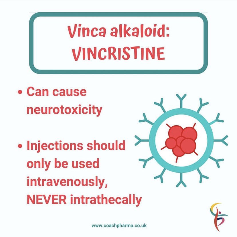 coachpharma1's tweet photo. What do you know about vinca-alkaloids? 🦠💉💊

#coachpharma #traineepharmacist #prereg #pharmacists #foundationpharmacist #gphcexam https://t.co/1UOEuO8b40
