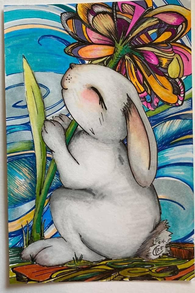 Gelatinous Cube Girl on Twitter "We are live with Art And Tea!! https