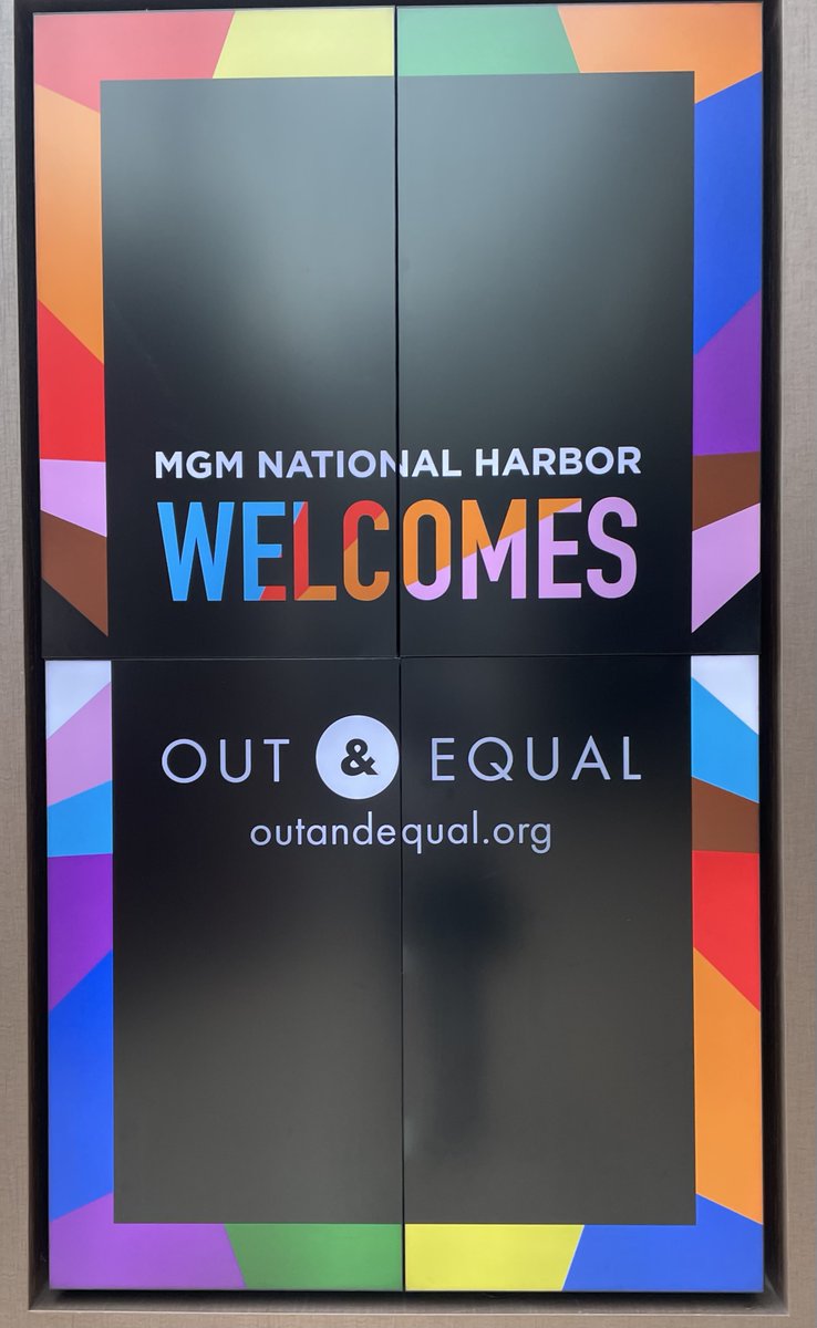 wesleydbizzell's tweet photo. Last week, I was surrounded by a community of LGBTQ+ activists & allies—all committed to making our workplaces more welcoming & inclusive. The @OutandEqual #ExFo has energized me as I step in to lead the LGBTQ+ ERG I co-founded in 2013 at @AltriaNews, Mosaic! https://t.co/h2MmQEfDd3