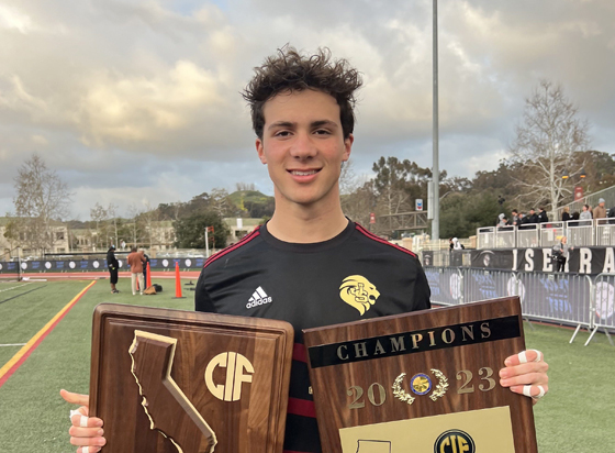 The Orange County boys athlete of the week: JSerra soccer goalie Noah Nesson - ow.ly/y34550NbitB