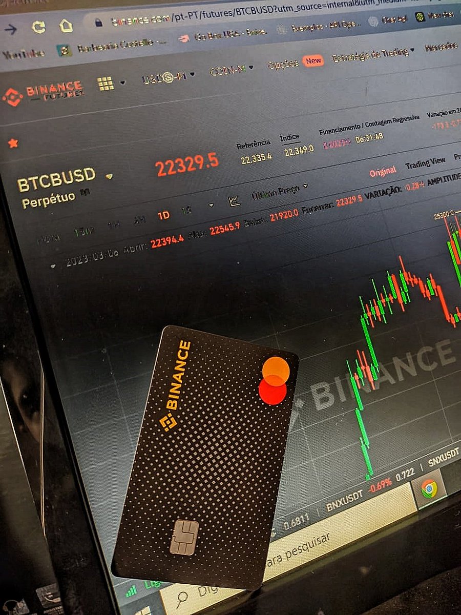 First Binance BR card!  eager to use have easy access and make smart financial decisions.  With Binance card I will have an innovative way of shopping in stores, websites.  Having security and privacy are a priority allowing you to use with peace of mind.  #Binance #binancecard