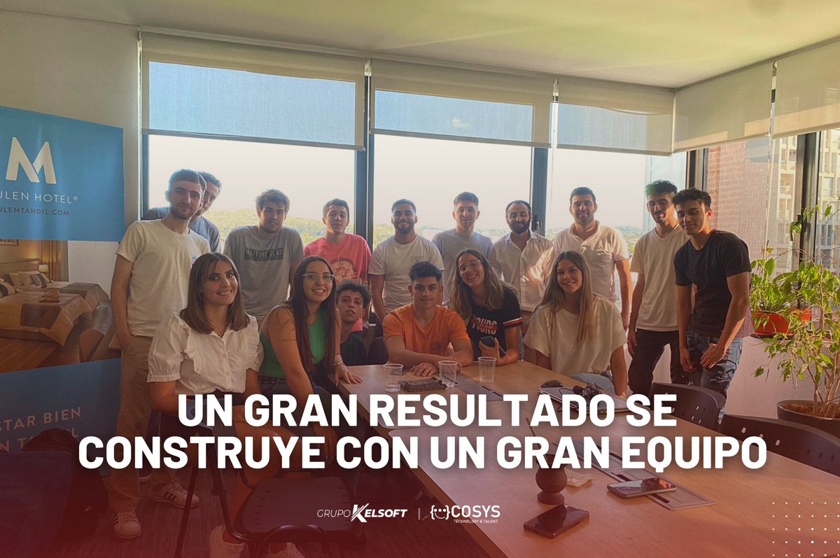 Cosys_IT's tweet photo. ¡Conocé al equipo de Tandil!

Nos encanta lo que hacemos y esperamos trabajar contigo!😃💻🚀
Sumate ingresando al link:
https://t.co/CulIt4WxfT

De Argentina al Mundo 🌎
#tandil #team #equipodetrabajo #Tecnologia #ecommerce #TrabajoRemoto #Jobs  #cosysglobal #grupokelsoft https://t.co/a7OZnQ0J63