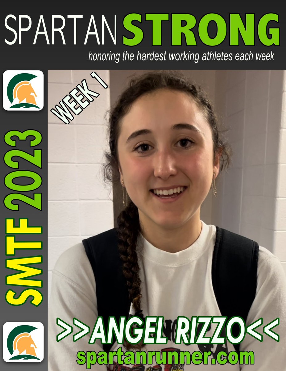 Angel Rizzo received the first ever Spartan Strong Track &amp; Field Honor! This weekly recognition goes to an athlete on the team who works extremely hard in practice, does all the little things right, and represents the best of the program. Congrats, Angel!

<a href="/saintmarkshs/">Saint Mark's High School</a>