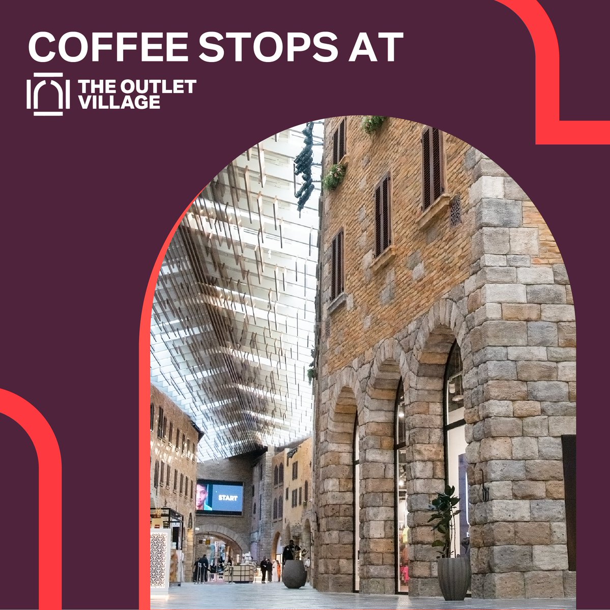 outletvillage's tweet photo. Fuel up for another round of shopping with a cozy coffee break at The Outlet Village. What is your favorite spot?
#TheOutletVillage #CoffeeStops #PlacesToVisit #ThingsToDo https://t.co/Xn1QR8FyNn
