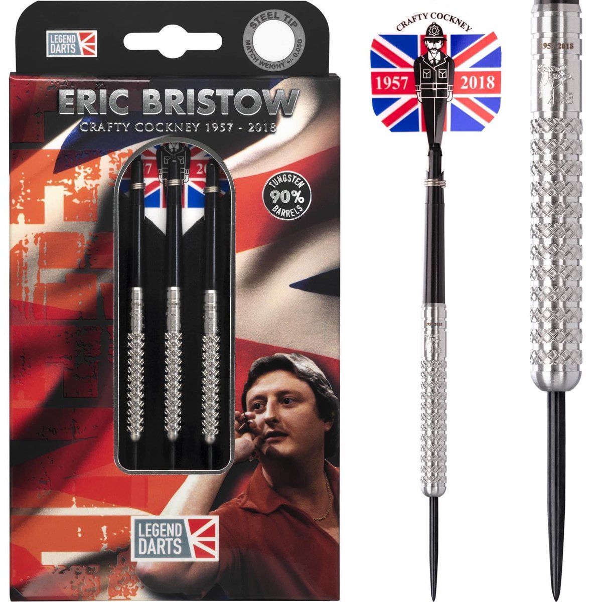 BRISTOW DARTS IN STOCK 🙌 The full Eric Bristow range is available here ⬇ bit.ly/EricBristowDar… Available now in all colours and weights🎯 Check out all Legend Darts products at legenddarts.com