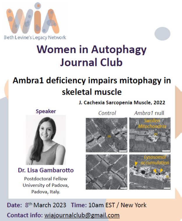 WAutophagy's tweet photo. #JournalClubAlert tomorrow...don't miss this great JC @GambarottoLisa will present her fantastic work!!
@UniPadova @Telethon_France
#WomenInScience #WomenInSTEM https://t.co/K6Q7bwJaiO