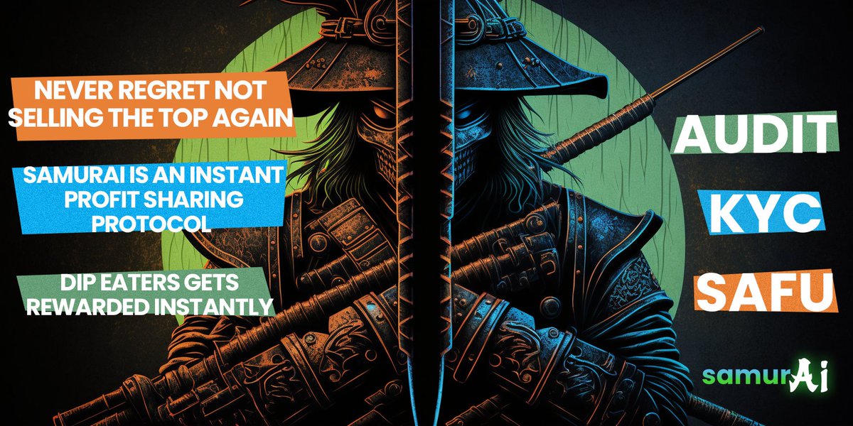 🥷 SamurAi Upcoming FairLaunch 🥷

#Pinksale Link:
pinksale.finance/launchpad/0x37…

🟢 Fairlaunch Time UTC: 03/08 12:00 PM - 03/10 07:00 PM
🟢 Soft Cap:  50 BNB
🟢 Liquidity: 60%
🟢 Liquidity Lockup Time: 380 days 
🟢 Affiliate Reward: 5%
🟢 Total Supply: 1,000,000,000 SamurAi