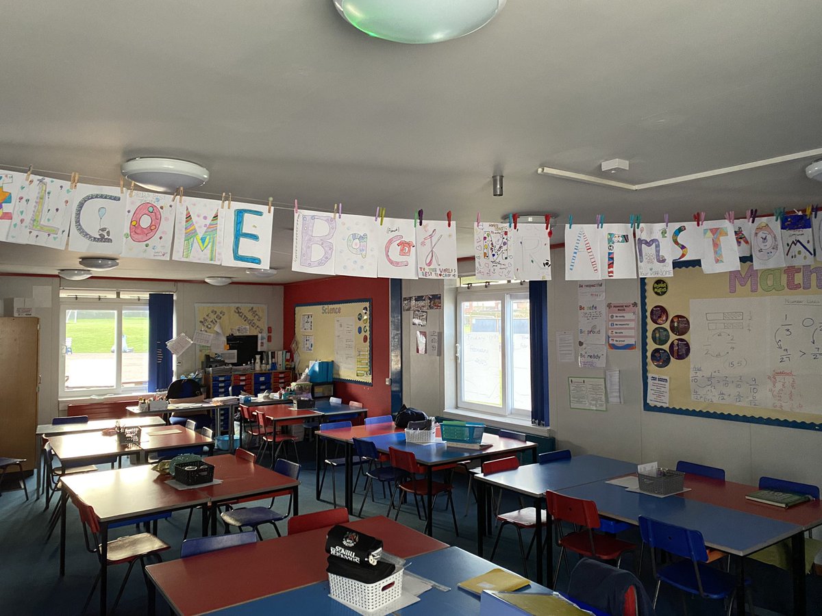 A lovely welcome back last week after a whole half term off. #brokenfoot