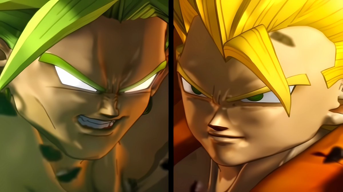 MrTermiDA's tweet image. Here it is, to celebrate the announcement of the Budokai Tenkaichi I wanted to make this image in reference to the opening of the third game. I hope you like it

#DragonBall #DragonBallbudokaitenkaichi4 #BudokaiTenkaichi4 #BNPR #Gogeta #Broly #Blender #Blenderart #DBREDRAW