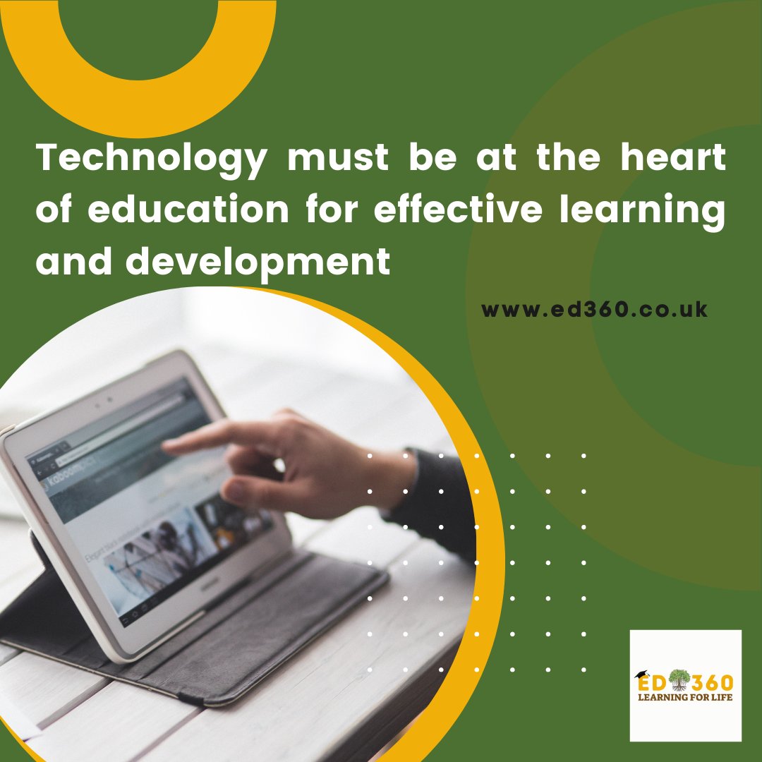 I just published 'Technology must be at the heart of education for effective learning and development' link.medium.com/TLu0XLQWYxb 
#cpd #teachertraining #learninganddevelopment #education