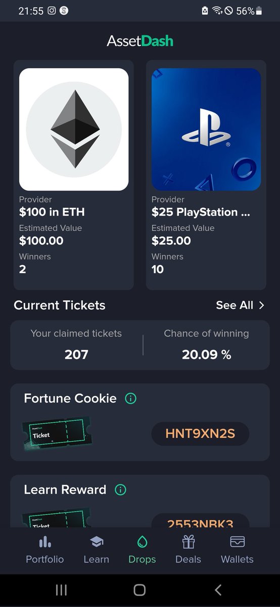 exampleSOL's tweet image. Am I going to win? Hope so, @assetdash