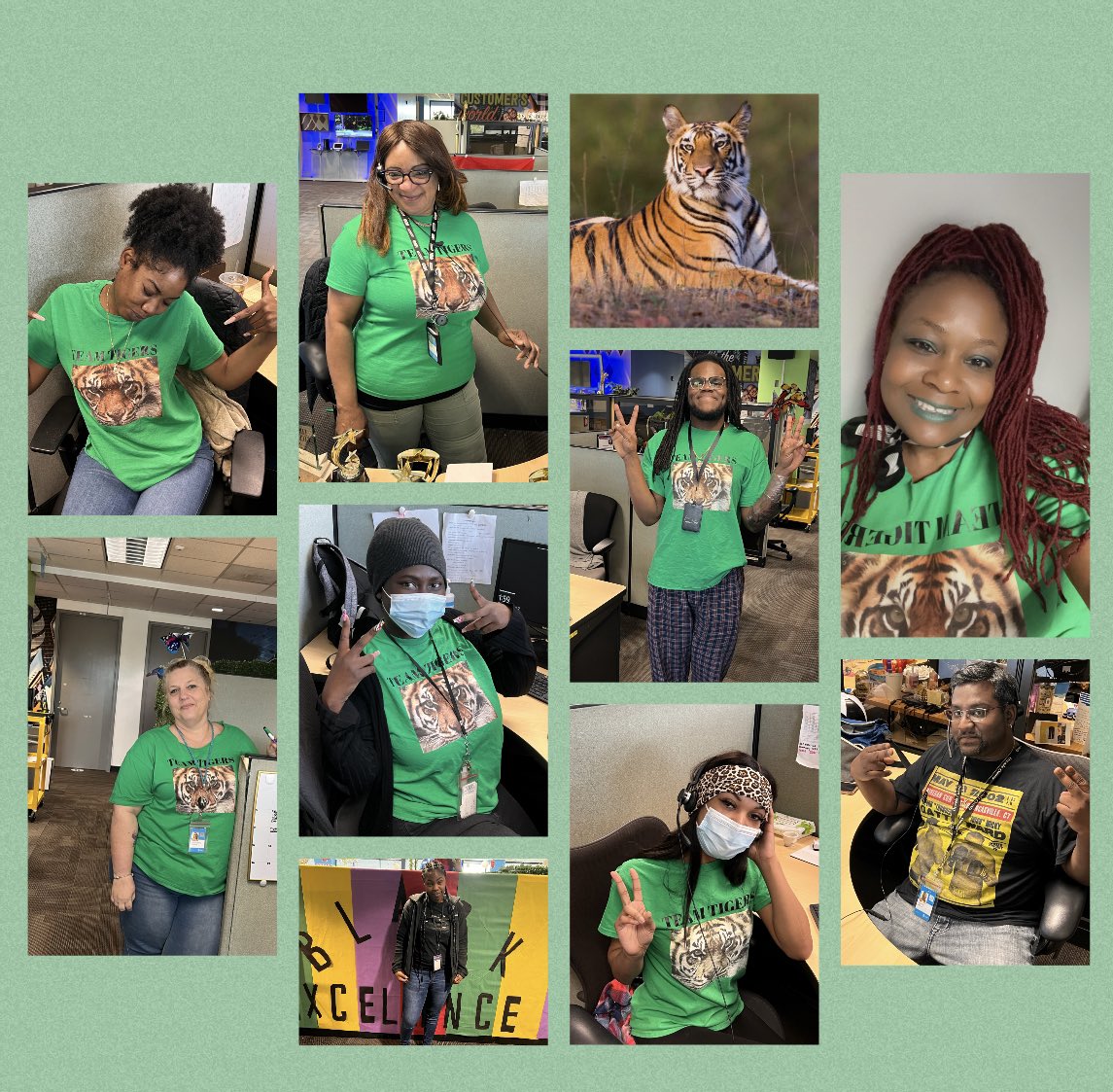 Team Tamika (@teamtamikamss) on Twitter photo All we need is a reason and Team Tigers shows up! Team Spirit Day ๐
๐
๐
๐
I appreciate you guys all the time!! <a href="/ORLANDOSHINES/">ORLANDOSHINES</a> #EAW23 #LifeAtATT All we need is a reason and Team Tigers shows up! Team Spirit Day ๐
๐
๐
๐
I appreciate you guys all the time!! <a href="/ORLANDOSHINES/">ORLANDOSHINES</a> #EAW23 #LifeAtATT