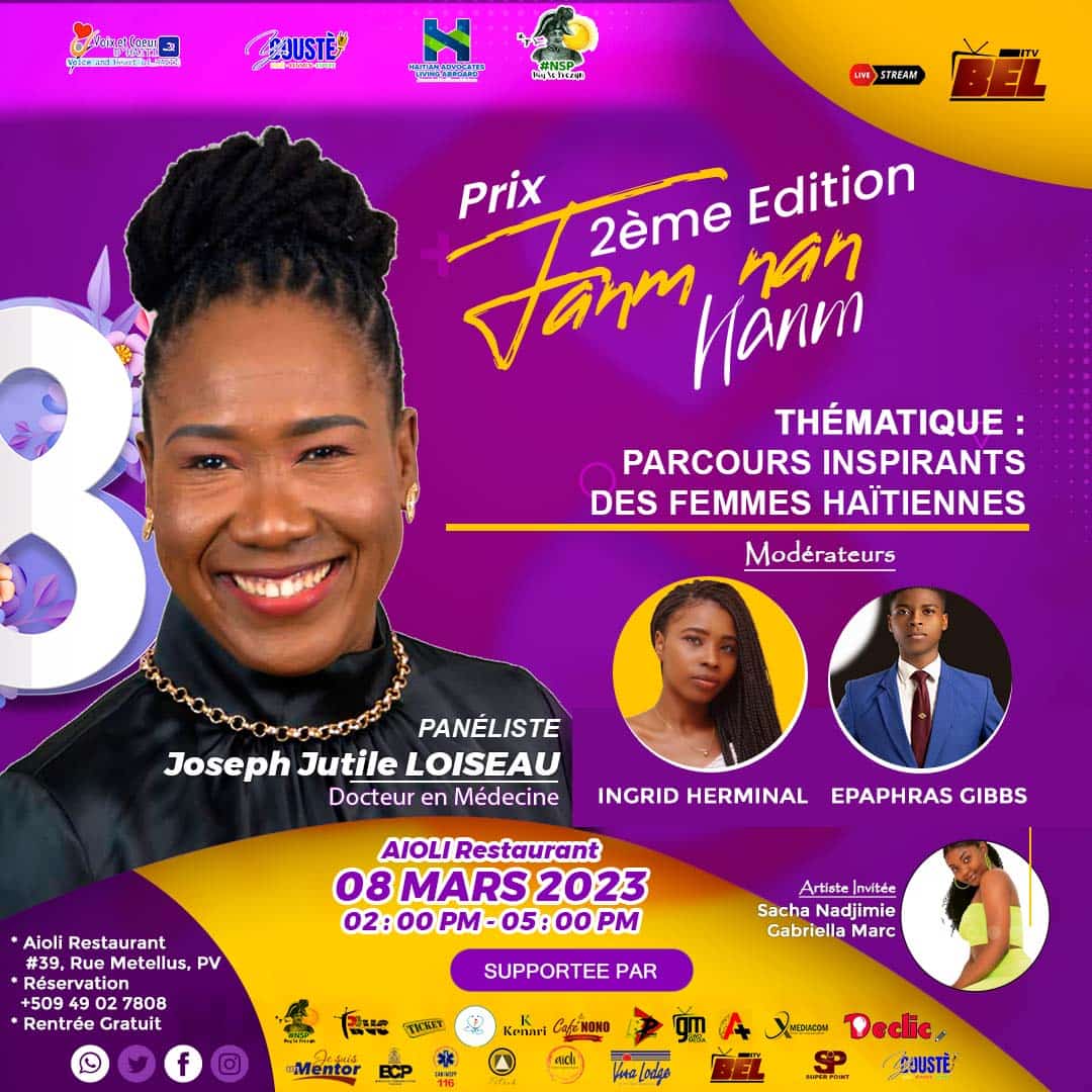 "Pou nou rive tabli yon sosyete san fòs kote, se pou fanm ak gason gen menm aksè nan nouvo technolojji enfòmasyon ak kominikasyon "