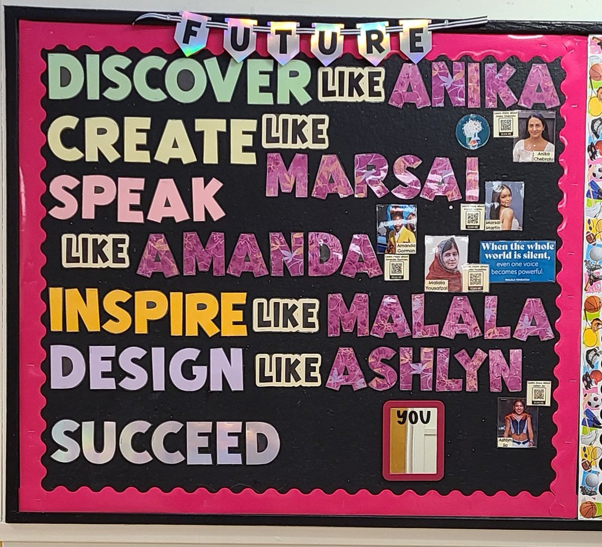 DavisonTeach's tweet photo. Amazing boards @CJHS_HRSB in recognition of even more amazing women, just in time for #InternationalWomensDay2023  Many thanks to @CrowellJillian and Ms. Comeau for empowering Cal's future women leaders. https://t.co/8hgOtWQaJN