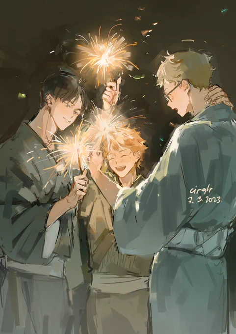 summer festival #haikyuu 
