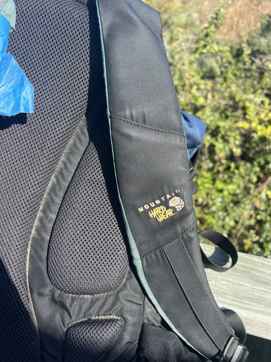 edponton's tweet photo. @hardwear  I bought this Enterprise pack in college 18 years ago. It has been my constant companion on hikes, ski trips, road trips, and other adventures all over the US, Europe, and Africa.  Thanks for making an exceptional product. The search begins to replace this old friend. https://t.co/sQSe2kwGAZ